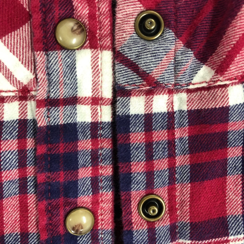 Jachs Girlfriend Womens flannel size M - Picture 6 of 10